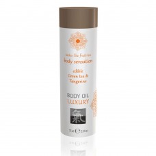 Shiatsu Luxury Body Oil Edible Green Tea And Tangerine 75ml Shiatsu Luxury Body Oil Edible Green Tea And Tangerine 75ml